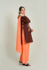 Amber Gul 3 Piece - Brown/Peach - Image 5