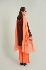Amber Gul 3 Piece - Brown/Peach - Image 4