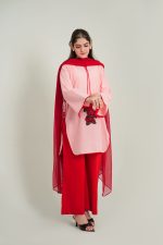 Amber Gul 3 Piece - Pink/Red - Image 7