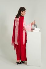Amber Gul 3 Piece - Pink/Red - Image 5