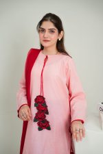 Amber Gul 3 Piece - Pink/Red - Image 2
